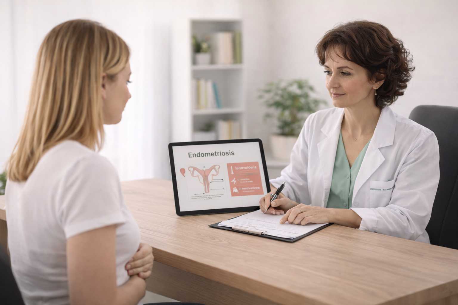 nutricionista-endometriosis-caceres nutricionista especializada en endometriosis en consulta en Cáceres