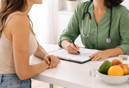 Nutricionista consulta SOP, endometriosis, hormonal