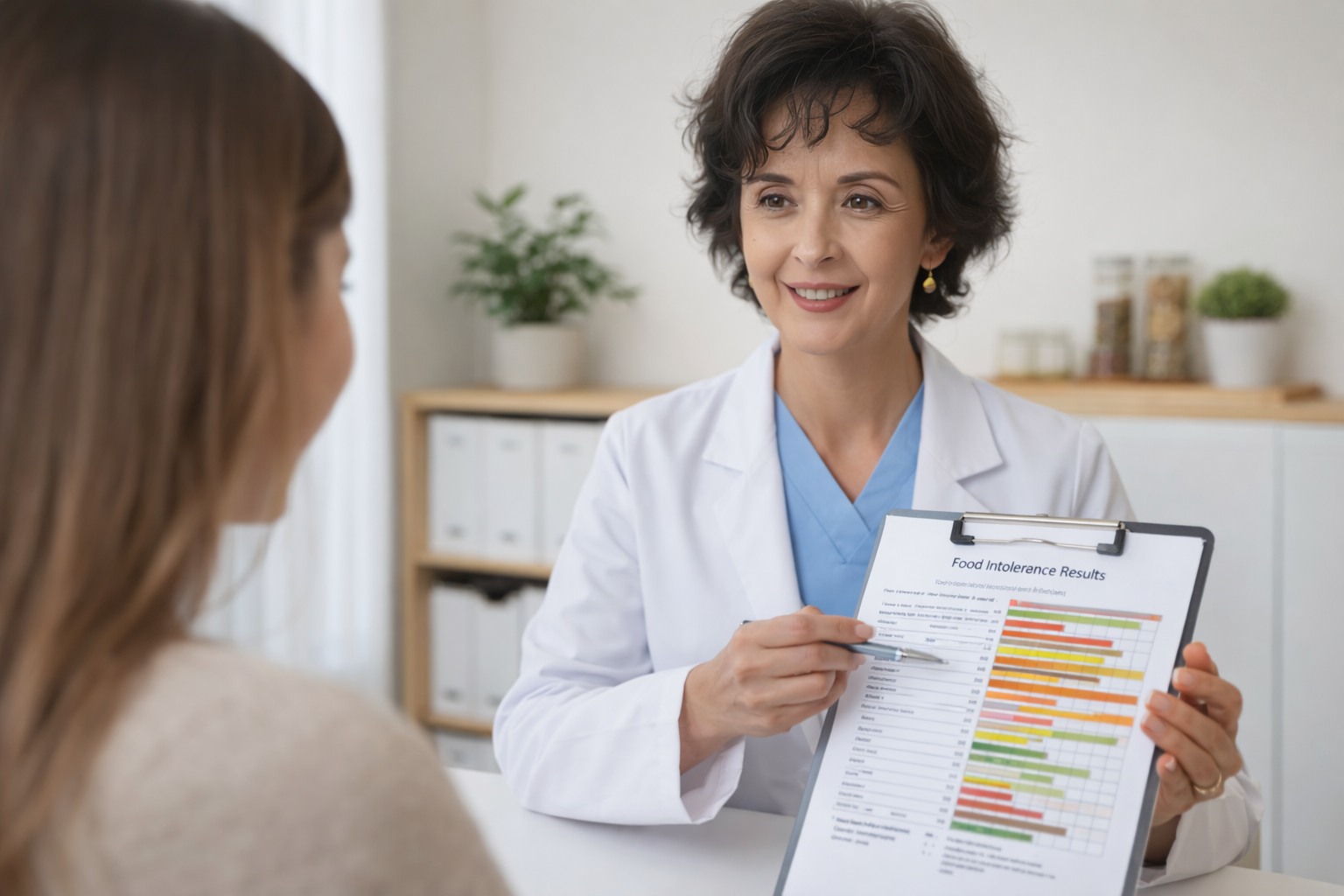 test de intolerancias alimentarias en consulta nutricional en Cáceres